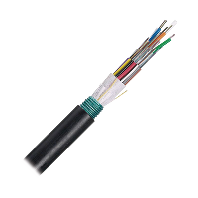 Cable de Fibra Óptica 6 hilos, OSP (Planta Externa), Armada, MDPE (Polietileno de Media densidad), Multimodo OM3 50/125 Optimizada, Precio Por Metro  FOWNX06