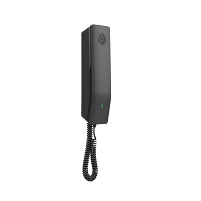 GHP611W, Teléfono Hotelero IP Negro, WiFi, 2 cuentas SIP 2 líneas, GDMS, no soporta PoE