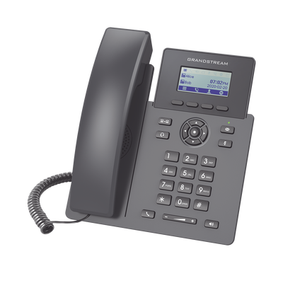 GRP2601P, Teléfono IP, 2 cuentas SIP, 2 líneas, PoE