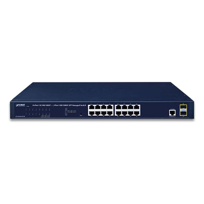 GS-4210-16T2S, Switch Admin, Capa 2, 16 x GigaEth, 2 x SFP Giga