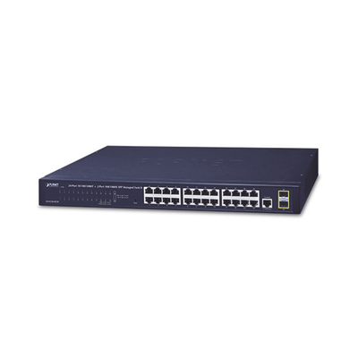 GS-4210-24T2S, Switch Admin, 24 x GigaEth, 2 x SFP Giga