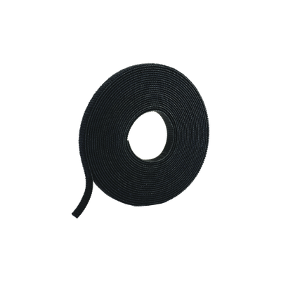 Rollo de Cinta de Contacto, de 75 Pies (22.9m) de Largo, 19.1 mm de Ancho, Color Negro  HLS-75R0