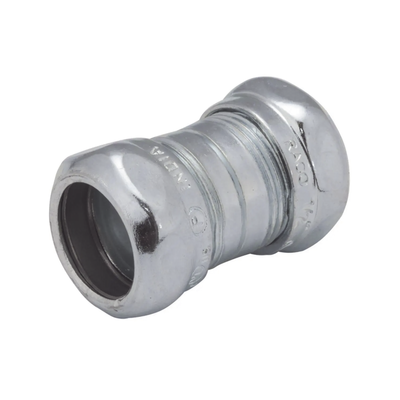 Cople Compresión de Acero Galvanizado para Pared Delgada de 1" .: HUB-2924