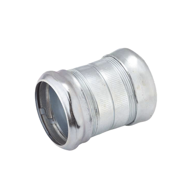 Cople Compresión de Acero Galvanizado para Pared Delgada de 2".  HUB-2928
