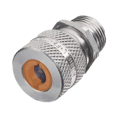 Conector de cable, de aluminio macho recto, .13 - .19" (3.2 - 4.7 mm), 3/4".: HUB-SHC-1030