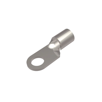 Zapata Terminal de Ojillo para Tornillo  5/16" (8 mm)  y Calibre 6 AWG.  HUB-YAD-6CM-8E-516