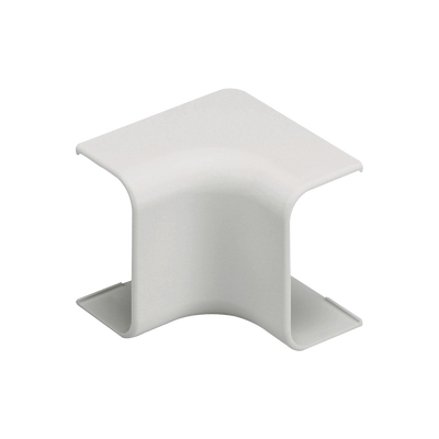 Esquinero interior, para uso con canaleta LD10, material ABS, Color Blanco Mate ICF10IW-X