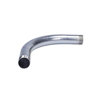 Codo de 90° de 2 1/2" (63mm) pared gruesa con rosca galvanizado etiqueta amarilla | Humberto Chacon Codo de 90° de 2 1/2" (63mm) pared gruesa con rosca galvanizado etiqueta amarilla