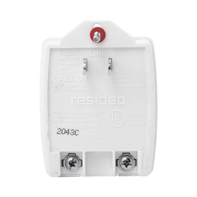 Transformador de Pared 9 Vca, 25 VA. K10145WH-1