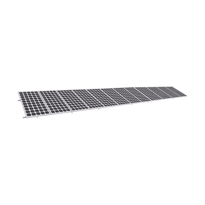 Montaje para Panel Solar, Riel "8" de 5400mm para Módulos con Espesor de 35mm, Velocidad de Viento Máx. 136km/h (20° a 45°)   KIT12PVEKTOR8R