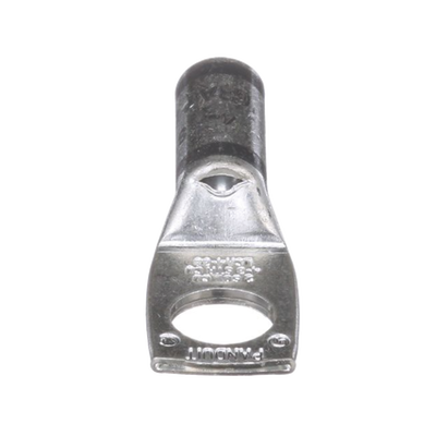 Terminal de Compresión de Cobre con Orificio 3/8 in, para Cable 4 AWG. 50 Piezas  LCA4-38-L