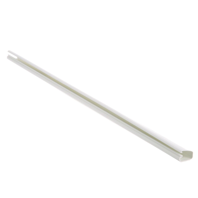 Canaleta LD5 de PVC rígido, con cinta adhesiva para instalación sin herramientas, 26 x 15 x 1828.8 mm, Color Blanco  LD5WH6-A