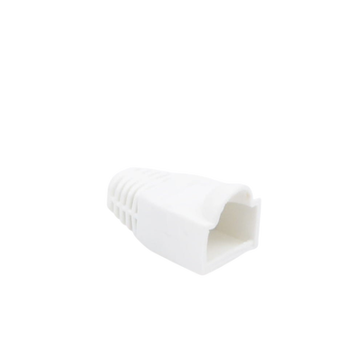 LP-PG8-025-WH, Capa Plástica para protección de Plug RJ45, Color Blanco