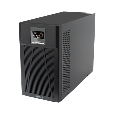 UPS 3000VA / 2700W Online Doble Conversión /Pantalla LCD / 4 tomas 5-15R / Regulación de Voltaje / Protección RJ45  LP3KOLT