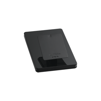 Base de mesa para un control remoto inalámbrico LUTRON. Con goma para evitar deslizamiento.: LPED1BL