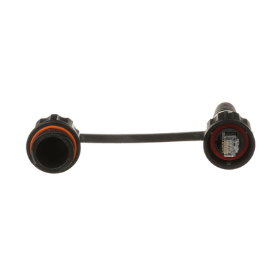 Conector Plug RJ45 de Uso Industrial Blindado, Categoría 5e, 24AWG, Con Tapa Protectora, Protección IP67 MPSI588T | Humberto Chacon Conector Plug RJ45 de Uso Industrial Blindado, Categoría 5e, 24AWG, Con Tapa Protectora, Protección IP67 MPSI588T