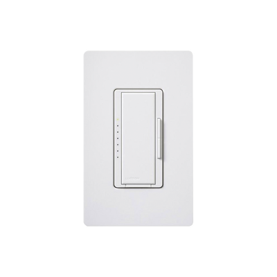 Atenuador inalámbrico con señal ClearConnect, iluminación 150W CFL/LED, 600W incandescente halógeno, 600 VA MLV,  120 V, no requiere neutro: MRF2S6CLWH