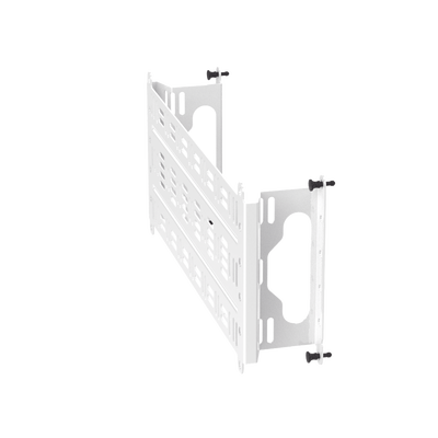 Accesorio Para Montaje de Equipos o Dispositivos en Gabinetes Multipropósito, de Instalación a Presión, de Acero, Color Blanco  MSSHLF