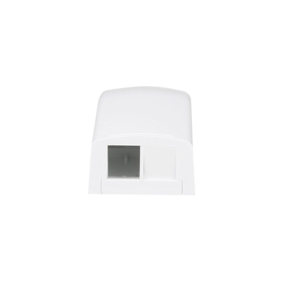 Caja de Montaje en Superficie, Para 2 Módulos Keystone, Color Blanco  NK2BXWH-A