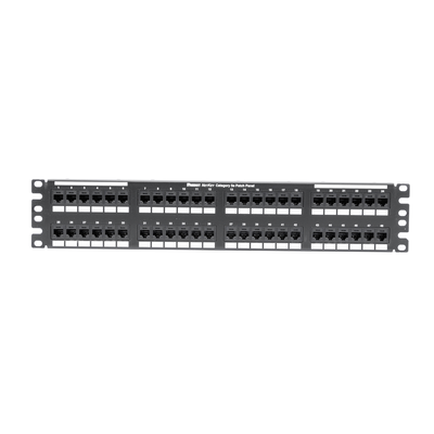 Panel de Parcheo de Impacto 110, Plano, Categoría 5e, de 48 Puertos, 2UR  NK5EPPG48Y