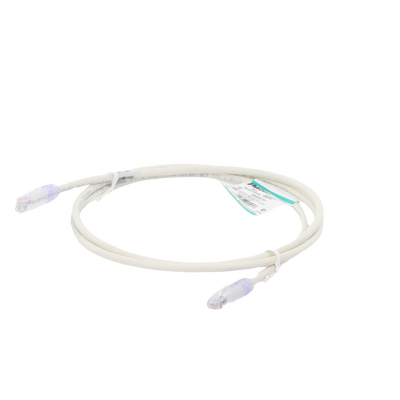 Cable de parcheo UTP Categoría 6, con plug modular en cada extremo - 1.5 m. - Blanco Mate  NK6PC5Y
