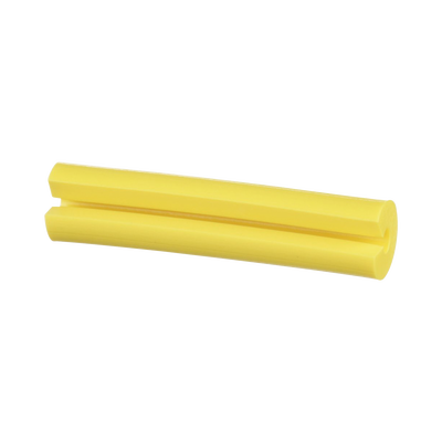 Manguito Porta Etiquetas de Identificación, Para Fibra Simplex de 2 mm, 1 in de Largo, Color Amarillo, Paquete de 100pz     NWSLC-2Y