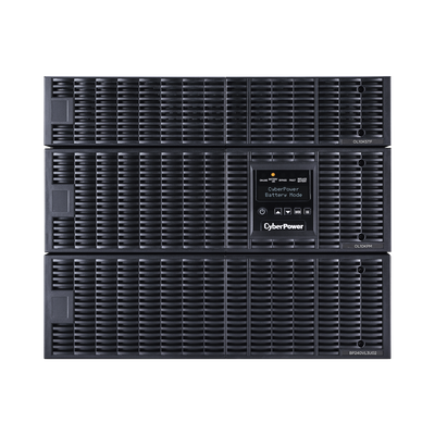 NO BREAK CYBERPOWER (OL10KRTF) 10,000VA/10,000W, ONLINE, ENTRADA 200-240 VAC /SALIDA 120-240, CONVERTIBLE TORRE/RACK, 8U, 6 X NEMA 5-20R, 3 X NEMA L6-30R, 1 HARDWIRE, 3 AÑOS INCLUYE BATERÍA.
