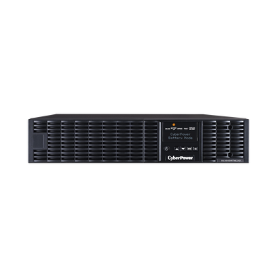NO BREAK / UPS CYBERPOWER ONLINE 1500VA  1350WATTS   RACK O TORRE 3 AÑOS DE GARANTÍA EN PILA Y EQUIPO OL1500RTXL2U