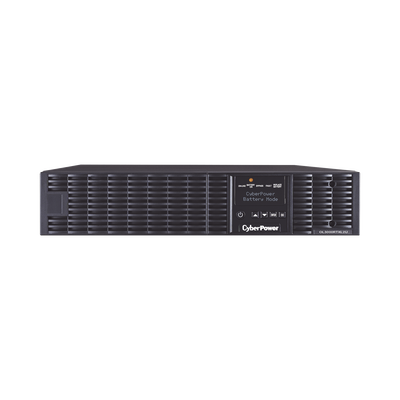 NO BREAK CYBERPOWER (OL3000RTXL2U) 3000VA / 2700W,ONLINE DOBLE CONVERSIÓN, LCD,,CONVERTIBLE TORRE/RACK 2U, 6 × NEMA 5-20R, 1 L5-30R, USB/SERIAL GARANTÍA 3 AÑOS INCLUYE BATERÍA