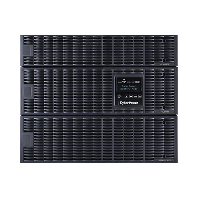 NO BREAK CYBERPOWER OL8KRTF 8000VA / 8000W,ONLINE,200-240VAC / 120-240 VAC. PANTALLA LCD. ONDA SENOIDAL PURA, CONVERTIBLE TORRE/RACK 8U, 6 X NEMA 5-20R, 3 X NEMA L6-30R,1 XHARDWIRE. GARANTÍA 3 AÑOS : (E*)