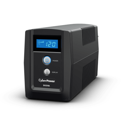 UPS de 900 VA/420 W, Topología Línea Interactiva, Entrada 120 Vca NEMA 5-15P, y 6 Salidas NEMA 5-15R, Con Regulador de Voltaje (AVR) - OM900ATLCD