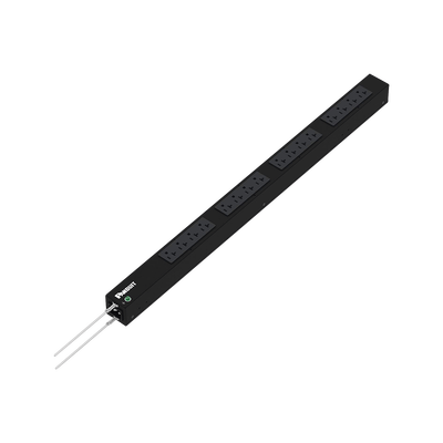 PDU Básico para Distribución de Energía, Enchufe de Entrada NEMA 5-15P, Con 16 Contactos NEMA 5-20R, de Instalación Vertical, 15 Amp, 120 Vca P16B04M