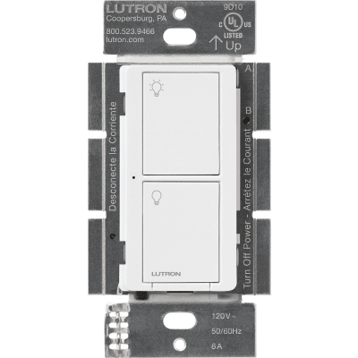 (Caseta Wireless) Interruptor Inteligente On/Off, No requiere cable neutro. 5A /120-277V: PD5WSDVWH