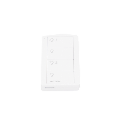 Control remoto PICO 4 botones  2 grupos de encender/apagar. Complemente con un switch on/off o atenuador, Caseta, RA2, RadioRa2: PJ24BWHL21P