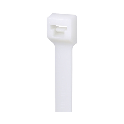 Cincho de Bloqueo de Nylon 6.6, Color Natural, 142 mm largo x 2.5mm ancho, sección transversal en miniatura, 1000 piezas  PLT1.5M-M