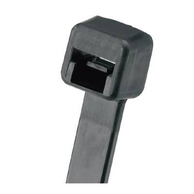 Cincho de Nylon 6.6, de 203mm largo x 3.6mm ancho, Color Negro. Paquete de 1000 Piezas  PLT2I-M20