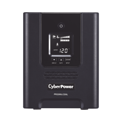 NOBREAK CYBERPOWER (PR2200LCDSL) 2200VA / 1980W INTERACTIVO, SENOIDAL PURA, TORRE, 6 X NEMA 5-20R Y 1 X NEMA L5-20R, GARANTÍA 3 AÑOS INCLUYE BATERÍA | Rogelio Chavarria NOBREAK CYBERPOWER (PR2200LCDSL) 2200VA / 1980W INTERACTIVO, SENOIDAL PURA, TORRE, 6 X NEMA 5-20R Y 1 X NEMA L5-20R, GARANTÍA 3 AÑOS INCLUYE BATERÍA