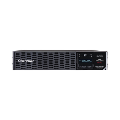 NO BREAK CYBERPOWER (PR2200RTXL2U) 2200VA / 2200W, RACK/TORRE, 2U, 8 X NEMA 5-20R, SENOIDAL PURA,  PERMITE MÓDULOS DE BATERÍA EXTENDIDA (BP48VP2U02), GARANTÍA 3 AÑOS INCLUYE BATERÍA.