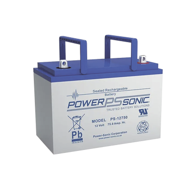 Batería 12V, 78.6AH, Para Respaldo, Tecnologías AGM/VRLA, 10-12 Años Vida Útil, Terminales T6, Reconocida UL PS-12750-T6