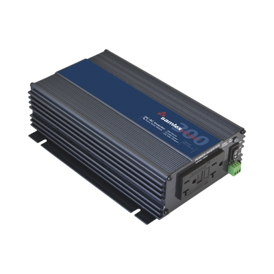 Inversor de corriente onda pura 300W, entrada 12 Vcd, salida 120 Vca 60 Hz PST-300-12