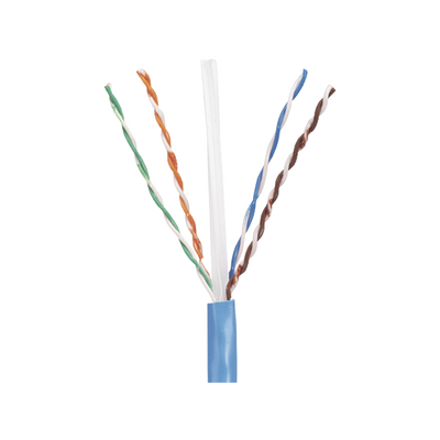 Bobina de Cable UTP 305 m. de Cobre, PanNet, Azul, Categoría 5e (24 AWG), PVC (CM), de 4 pares  PUC5C04BU-CE