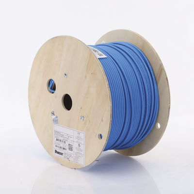 Bobina de Cable UTP de 4 Pares, Vari-MaTriX HD, Cat6A, 23 AWG, LSZH-3 (Libre de Gases Tóxicos), Color Azul, 305m  PUL6AHD04BU-EG