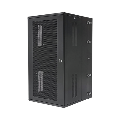 Gabinete PanZone de Montaje en Pared, de 19in, Puerta Ventilada, 26 UR, 762mm de Profundidad, Color Negro PZWMC2630P | Humberto Chacon Gabinete PanZone de Montaje en Pared, de 19in, Puerta Ventilada, 26 UR, 762mm de Profundidad, Color Negro PZWMC2630P