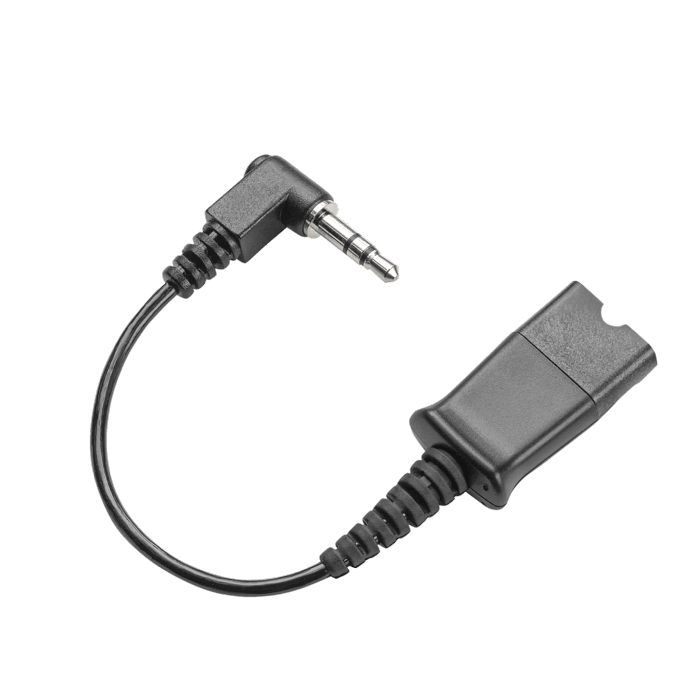 QD-3.5mm-01, Cable QD tipo Poly a 3.5mm para teléfonos IP, análogos y celulares | Humberto Chacon QD-3.5mm-01, Cable QD tipo Poly a 3.5mm para teléfonos IP, análogos y celulares