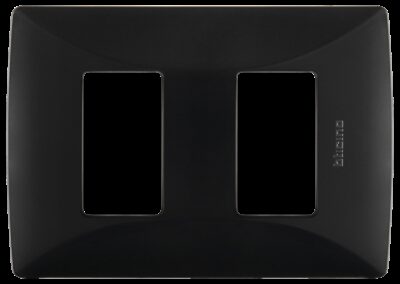 PLACA CHASIS COLOR BLACK 2 MÓD - QZ4803M2NB