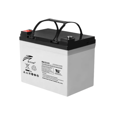 Batería 12Vcc 33Ah para UPS Trifásico Cyberpower - RB1233