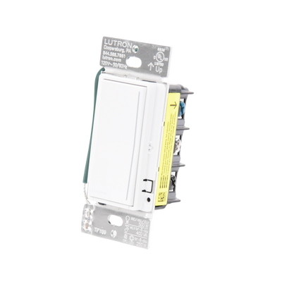 (RadioRa3) Atenuador  táctil SUNNATA Dimmer PRO color blanco mate para linea Radio Ra3, el cable neutro es opcional 250W LED / CFL: RRSTPRONSW