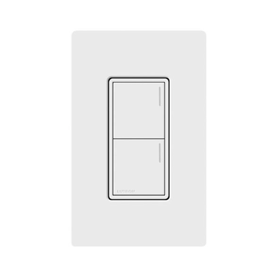 (RadioRa3) Botonera Sunnata Blanco 2 escenas para Radio RA3, programe escenas diferentes en cada botón.: RRSTW2BWH