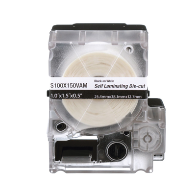 Casete de 125 Etiquetas Autolaminadas para cables 8-4 AWG 1 X 2.25" S100X225VAM