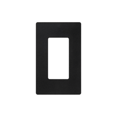 Placa de pared 1 espacio, para atenuador (dimmer), apagador ó control remoto inalámbrico LUTRON.: SC1MN